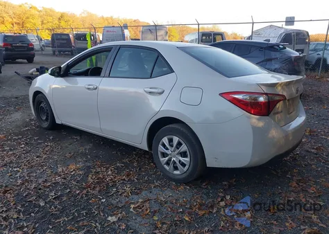 2014 Toyota Corolla Le Eco from USA, damaged, VIN 5YFBPRHE4EP027675